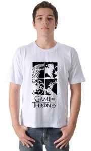 Camiseta Game of Thrones Reinos