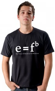 Camiseta The Theory Of Relativity For Musicians
