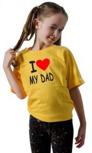 Camiseta I Love My Dad