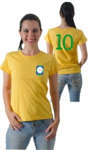 Camiseta Brasil Retro Confederao Brasileira de Desportos