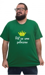 Camiseta - Pai de uma princesa