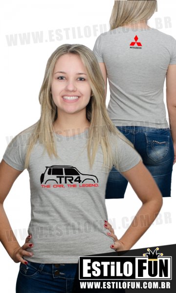 Camiseta TR4 - The Car, The Legend Estilo Fun Camisetas Personalizadas, Camisetas Engraçadas, Camisetas de Séries, Camisetas de Bandas, Camisetas de Games