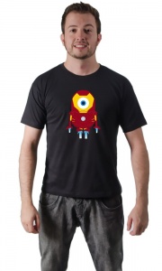 Camiseta SuperMinions Homem de Ferro