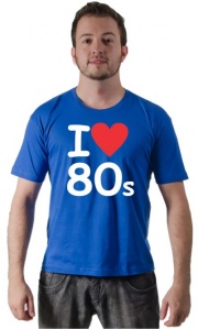 Camiseta I Love Anos 80
