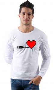 Camiseta Namorado Nerd USB