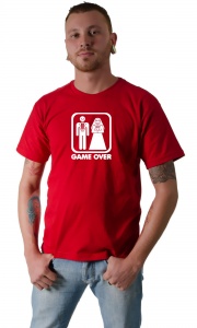Camiseta Game Over Casamento