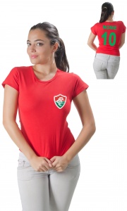 Camiseta Fluminense Personalizada Com Nome e Número