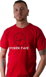 Camiseta Meme Poker Face
