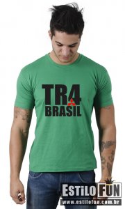 Camiseta TR4 Brasil - Modelo 01
