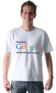 Camiseta Você não é o Google