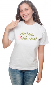 Camiseta Ano Novo Dívida Nova
