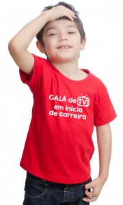 Camiseta Infantil Galã de TV