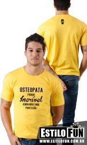 Camiseta StillSincero Incrível Osteopatia