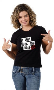Camiseta I Love Rock