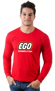 Camiseta Ego - Sátira Lego
