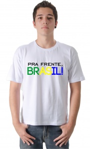 Camiseta - Pra frente, Brasil!