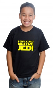 Camiseta Papai Mestre Jedi (Star Wars)