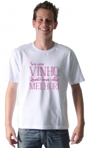 Camiseta Vinho