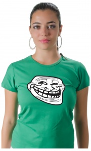 Camiseta Meme Troll Face