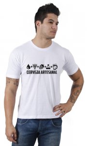 Camiseta Cerveja Artesanal - Frmula