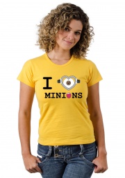 Camiseta I love Minions
