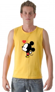 Camisetas Namorados - Mickey Beijo