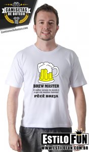 Camiseta PÊCÊ BREJA - Brew Master