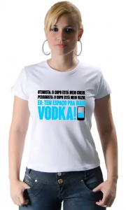 Camiseta - Mais Vodka