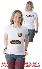 Camiseta World of Warcraft Personalizada