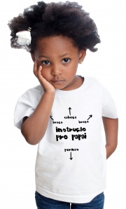 Camiseta - Instruo pro papai