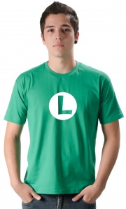 Camiseta Logo Luigi