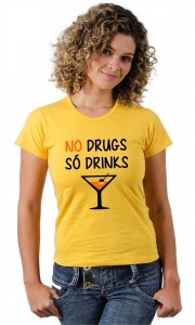 Camiseta - Só drinks