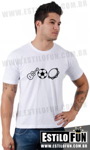 Camiseta Futebol e Samba