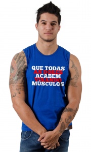 Camiseta Academia  - Dores e músculos