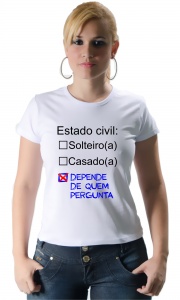 Camiseta - Estado Civil