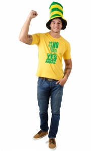 Camiseta Brasil - No Zebra Yes Hexa