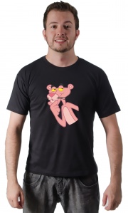 Camiseta Pantera Cor de Rosa 01